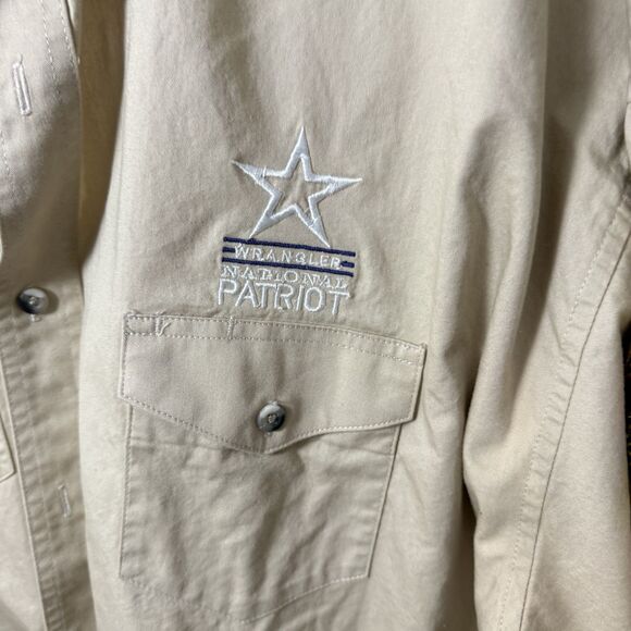 Wrangler Shirt Reno Rodeo Embroidered Contestant Cowboy Logo Competition Roping - Picture 5 of 9
